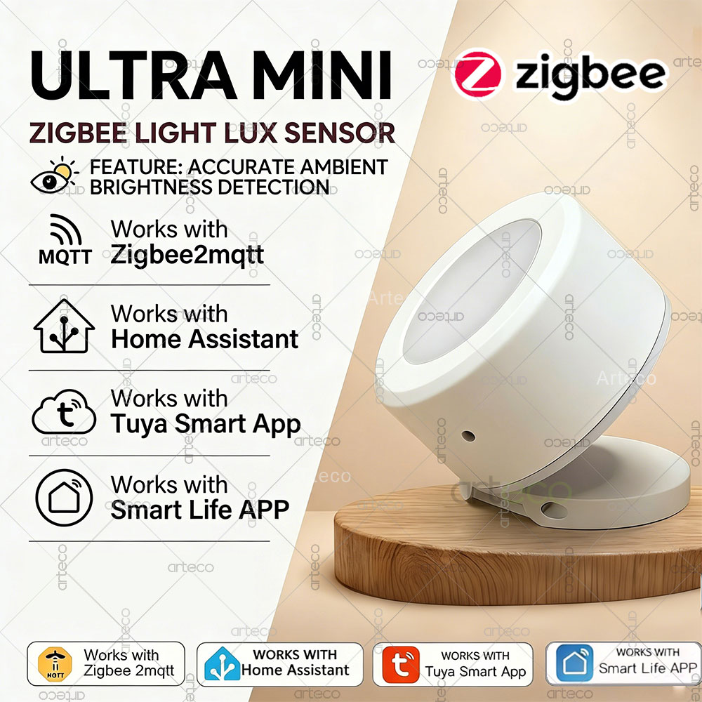 Smart Home Ikea - Ultra Mini Zigbee Işık Sensörü aydınlatma