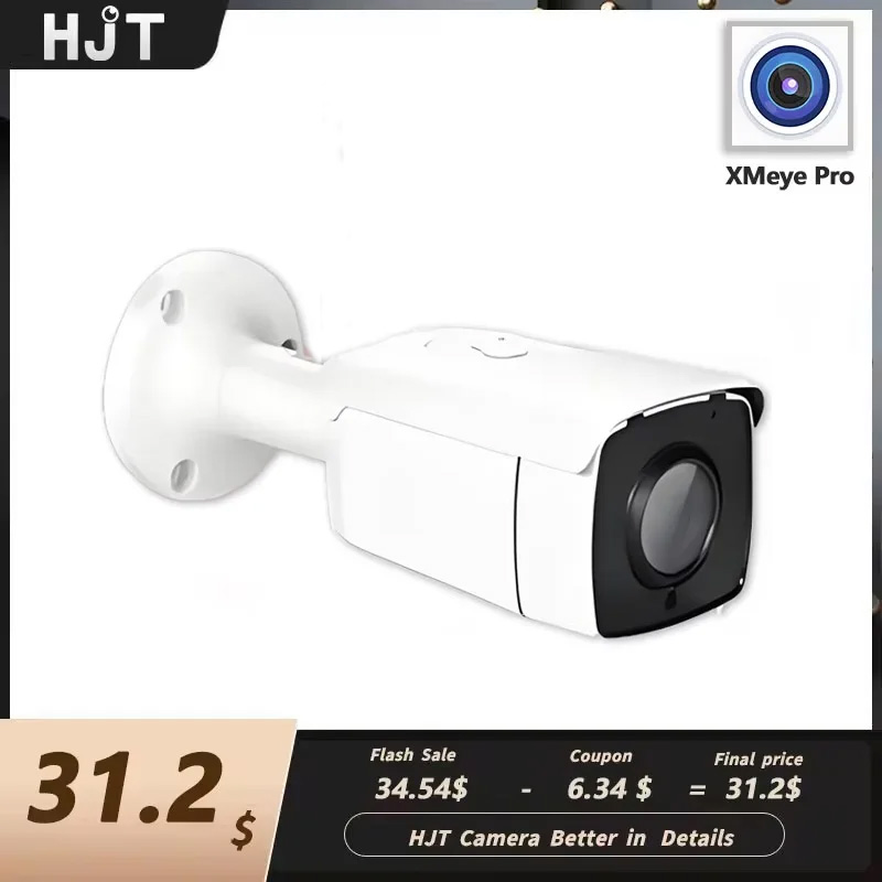 Smart Home Microsoft - HJT,5MP,PoE,IP Güvenlik Sundae,3.6MM,Akıllı Algılama,Dış Mekan,Gözetim Sundae,XMeye,PoE,NVR,Ev