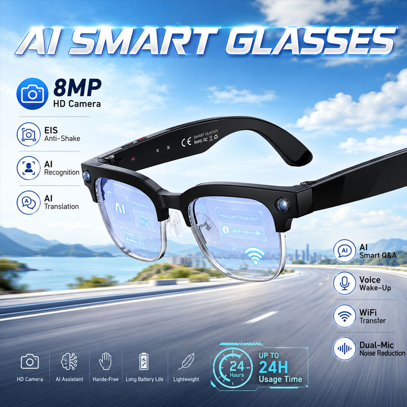 Smart Home Ai - W630 HeyCyan AI Sesle Uyandırma Akıllı