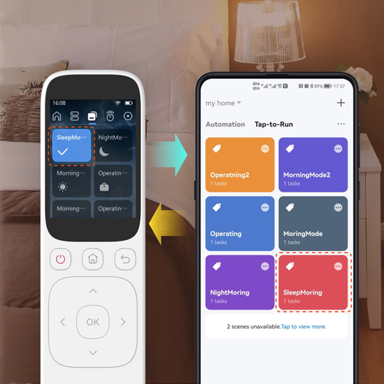 Smart Home App - Yeni Gelen Taşınabilir El Tipi Dokunmatik