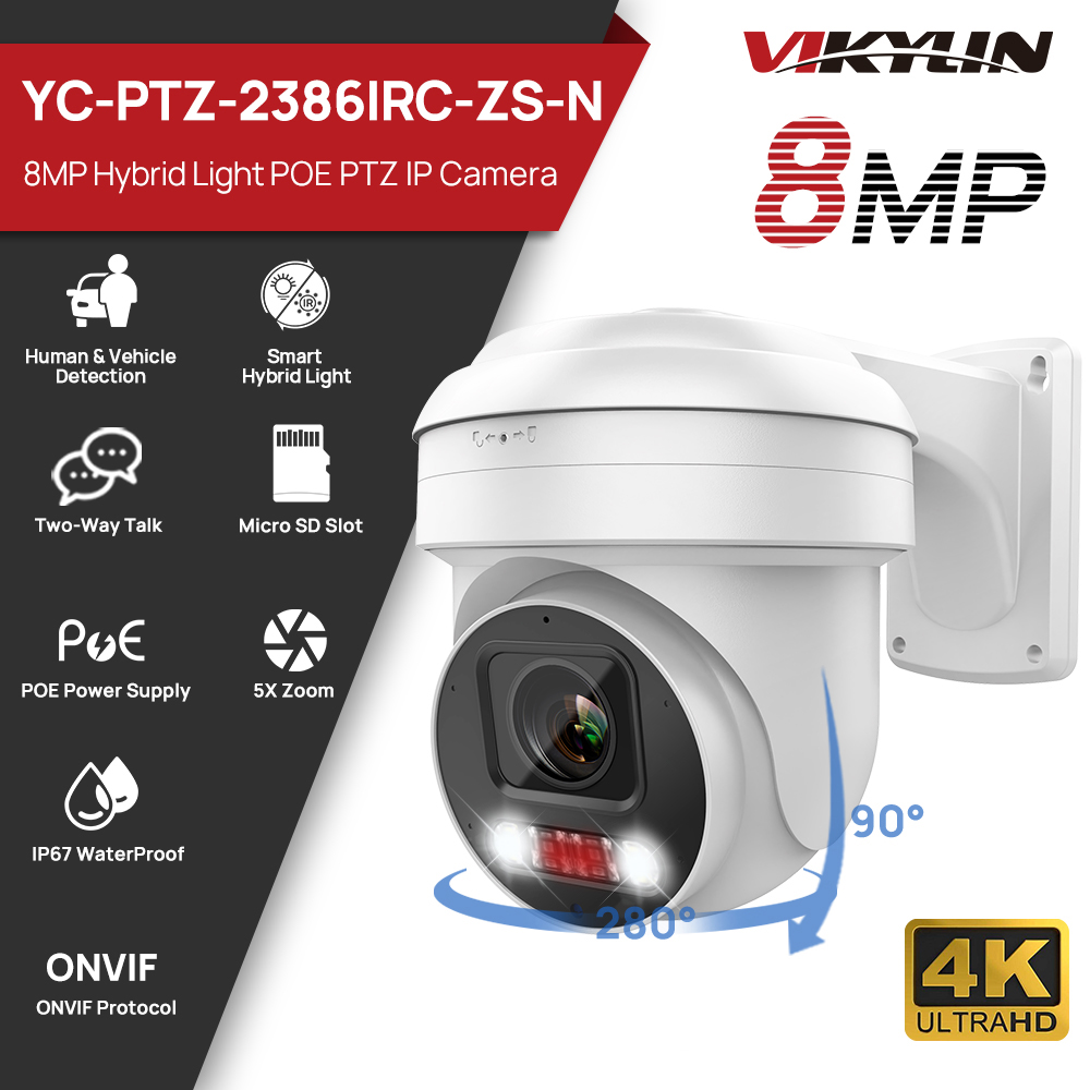 Smart Home Microsoft - Vikylin PTZ 5X Optik Zoom 8MP