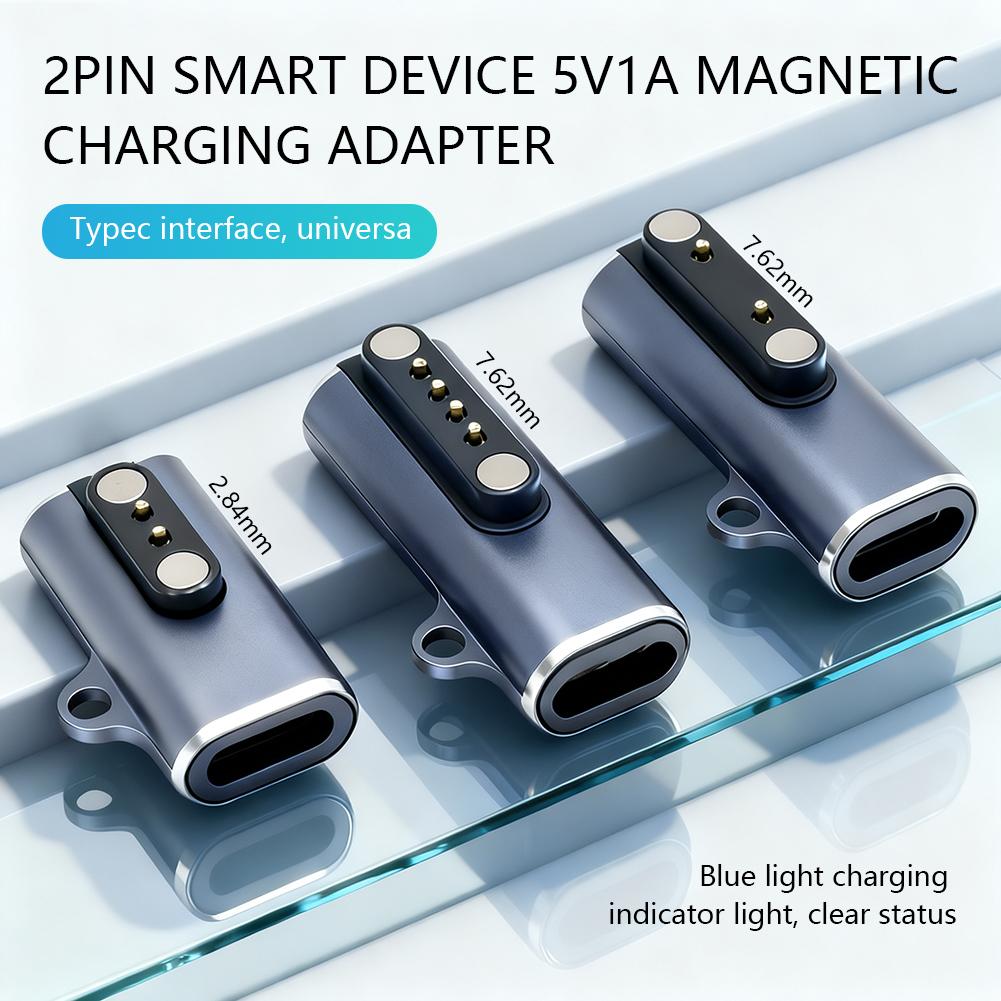 Smart Home Utilities - 2Pin Manyetik Şarj Adaptörü 5V1A Akıllı