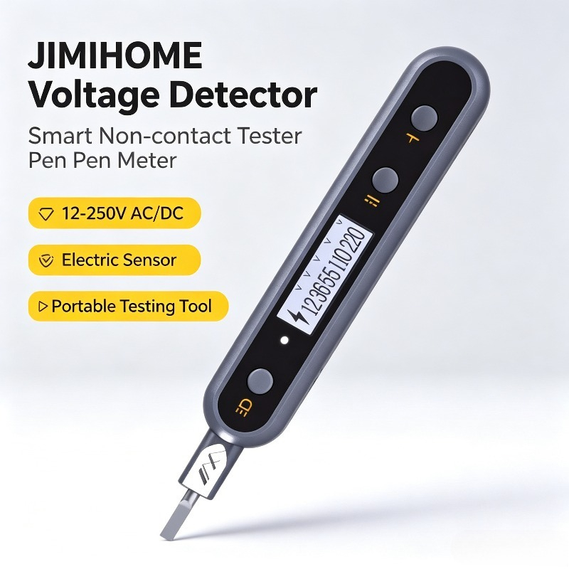 Smart Home Devices - JIMIHOME Gerilim Dedektörü Akıllı temassız Test