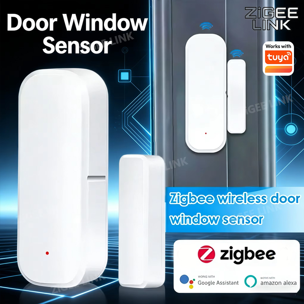 Wireless Door Sensor - ZigBee Kablosuz Kapı Pencere Sensörü Akıllı