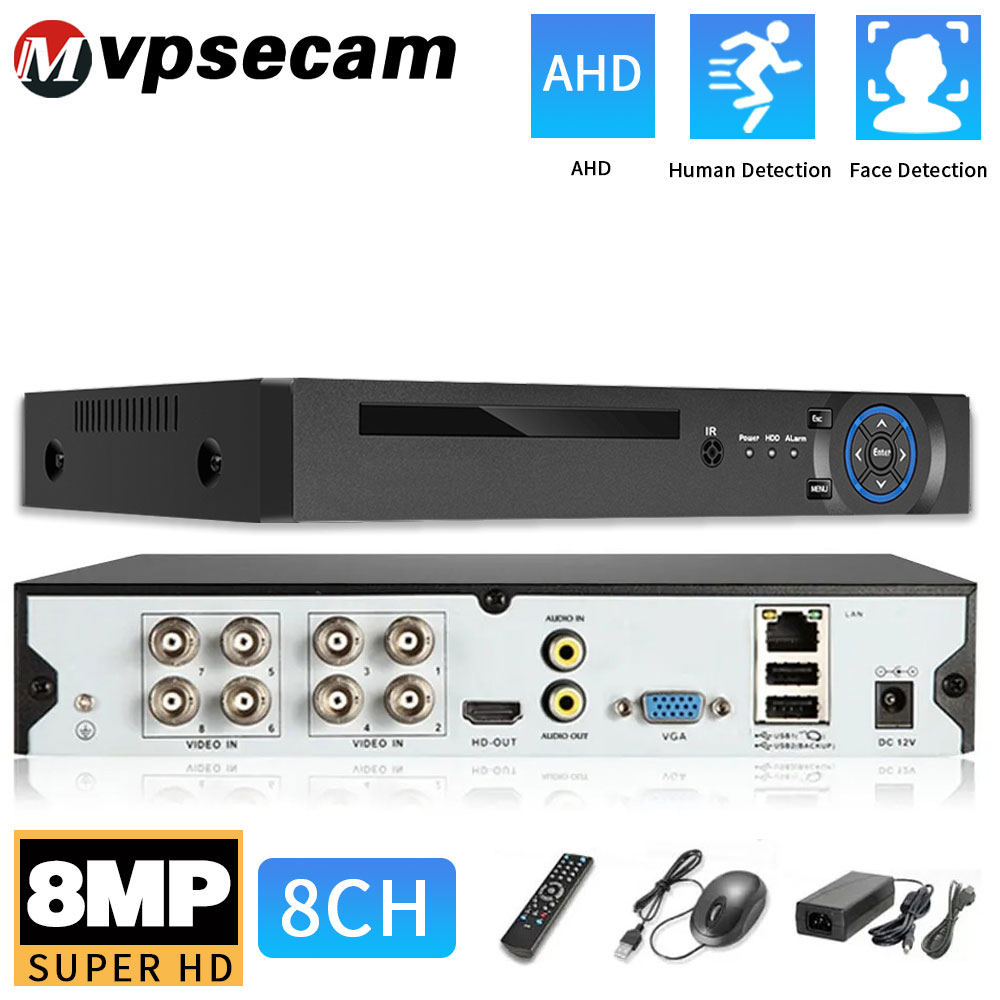 Smart Home Microsoft - Xmeye 4K 8MP Güvenlik CCTV DVR