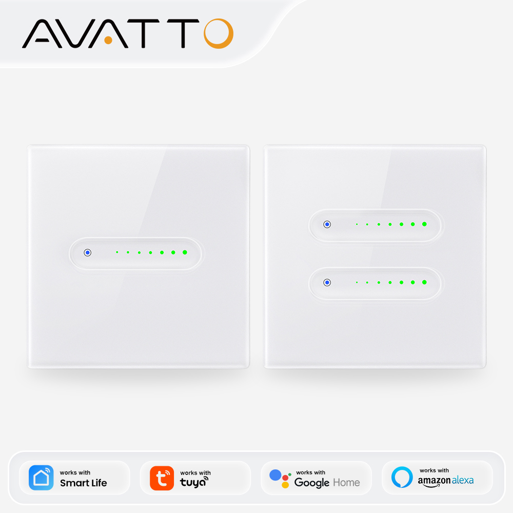 Smart Home Alexa - AVATTO WiFi 1/2 Gang Akıllı Dimmer
