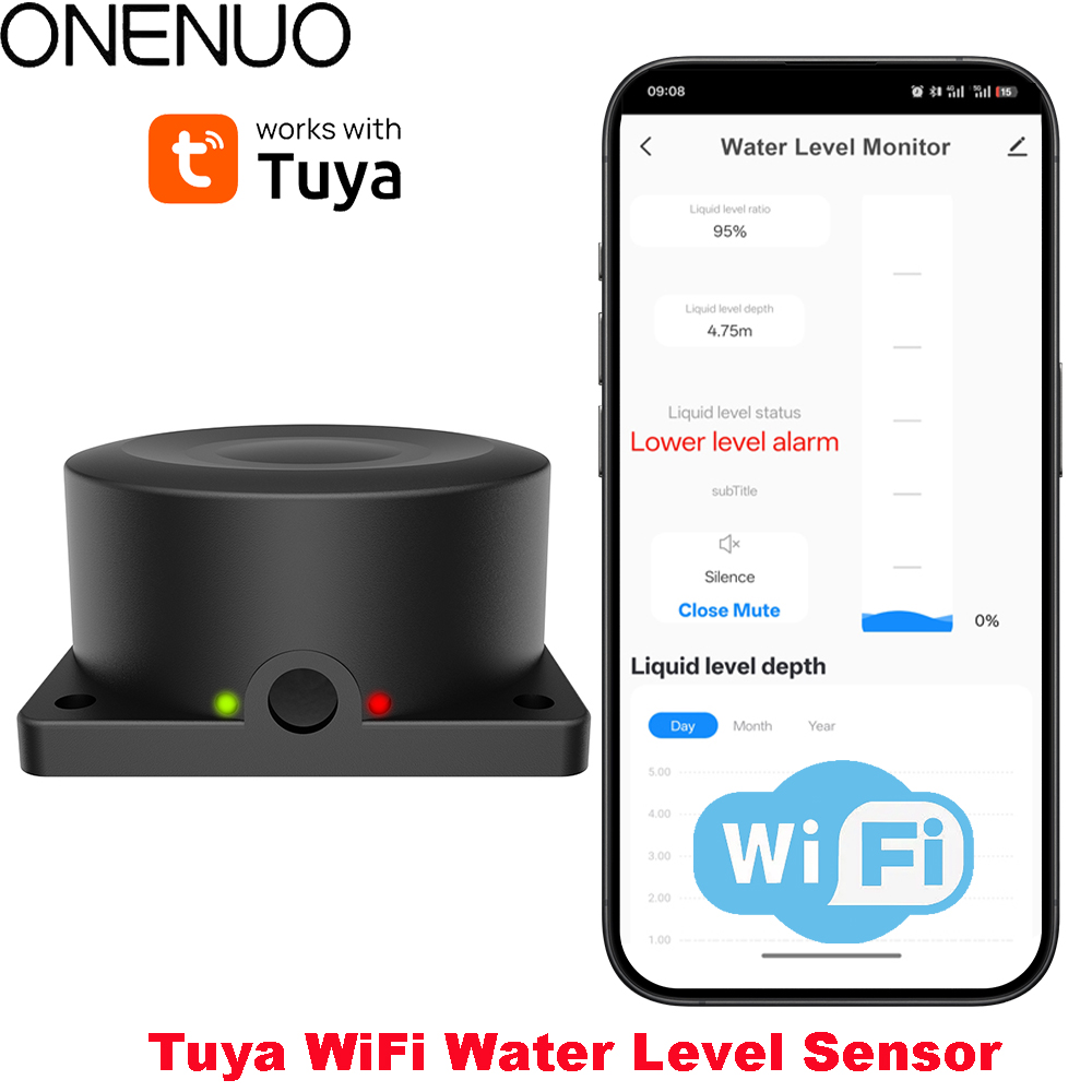 Wifi Water Sensor - ONENUO Sıvı Seviye Sensörü Yağ Su