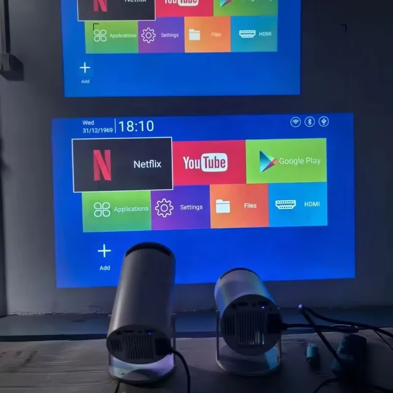 Smart Home Theater - En Yeni HY300 Pro Akıllı Projektör