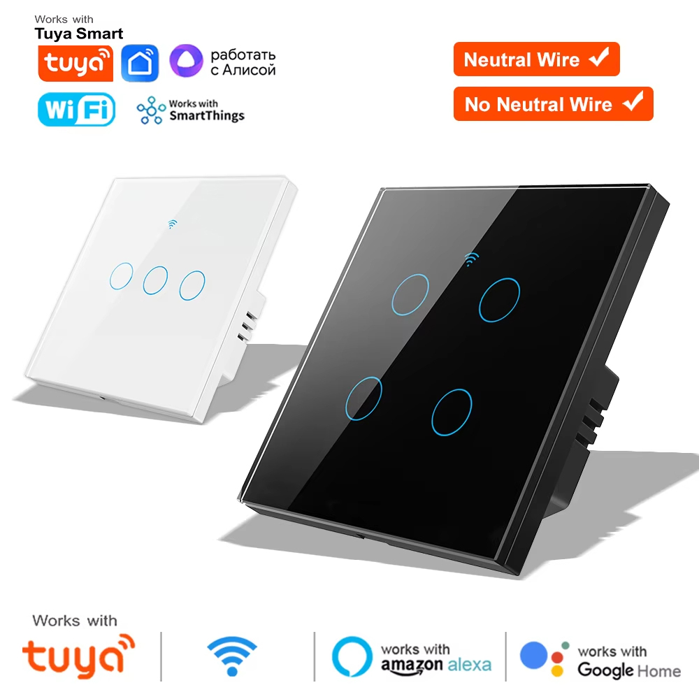 Smart Home Alexa - 1 2 3 4 Gang WiFi