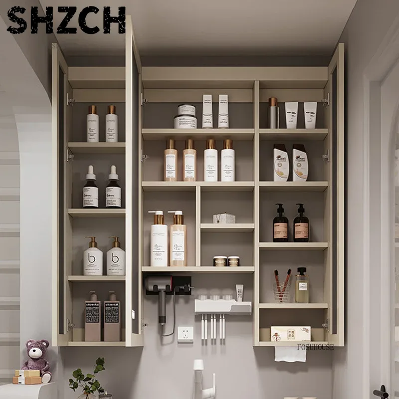 Smart Home Features - Modern Kalınlaştırılmış Banyo Aynası, Entegre Akıllı
