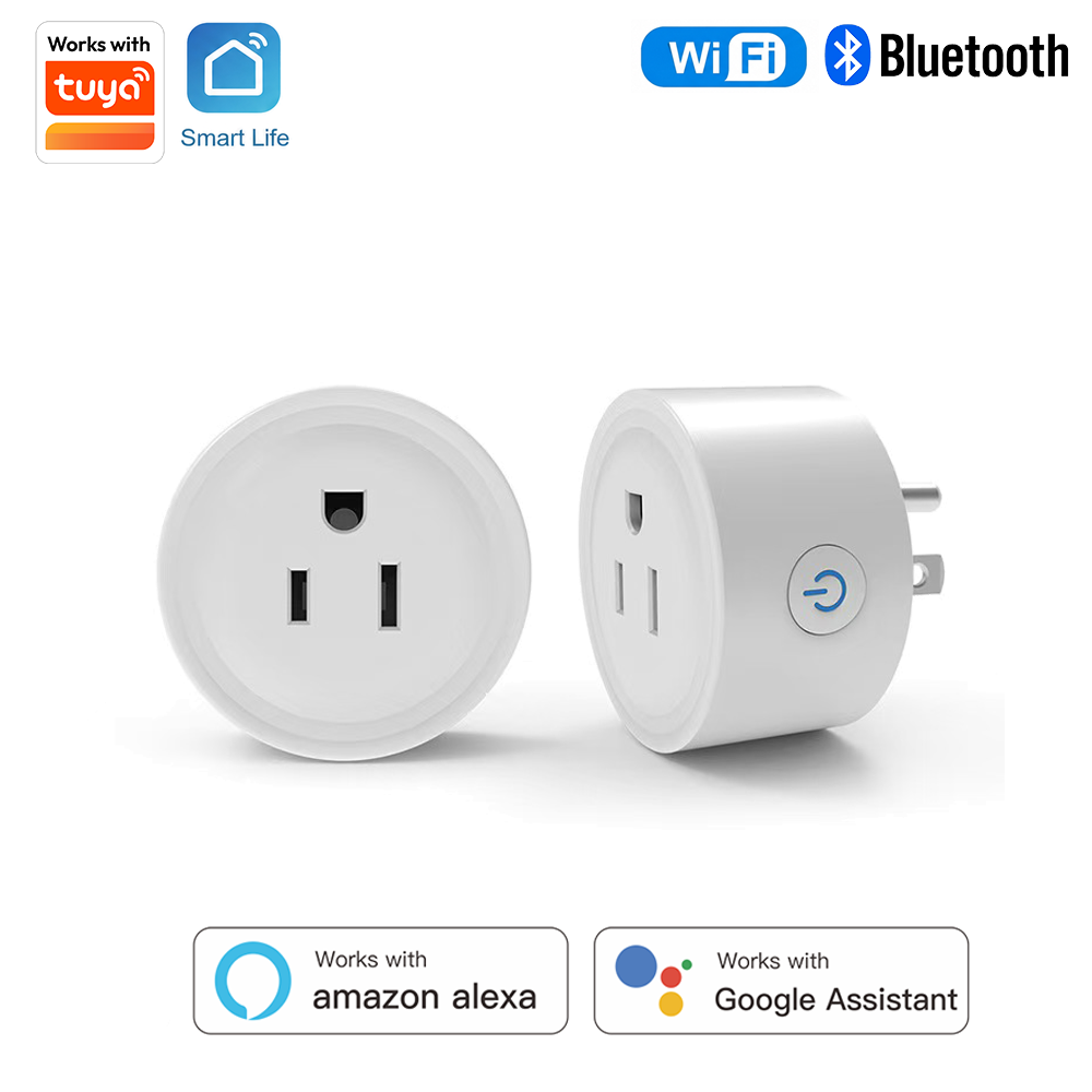 Smart Home Devices - Tuya ABD Standartlarında 10A Akıllı Yuvarlak