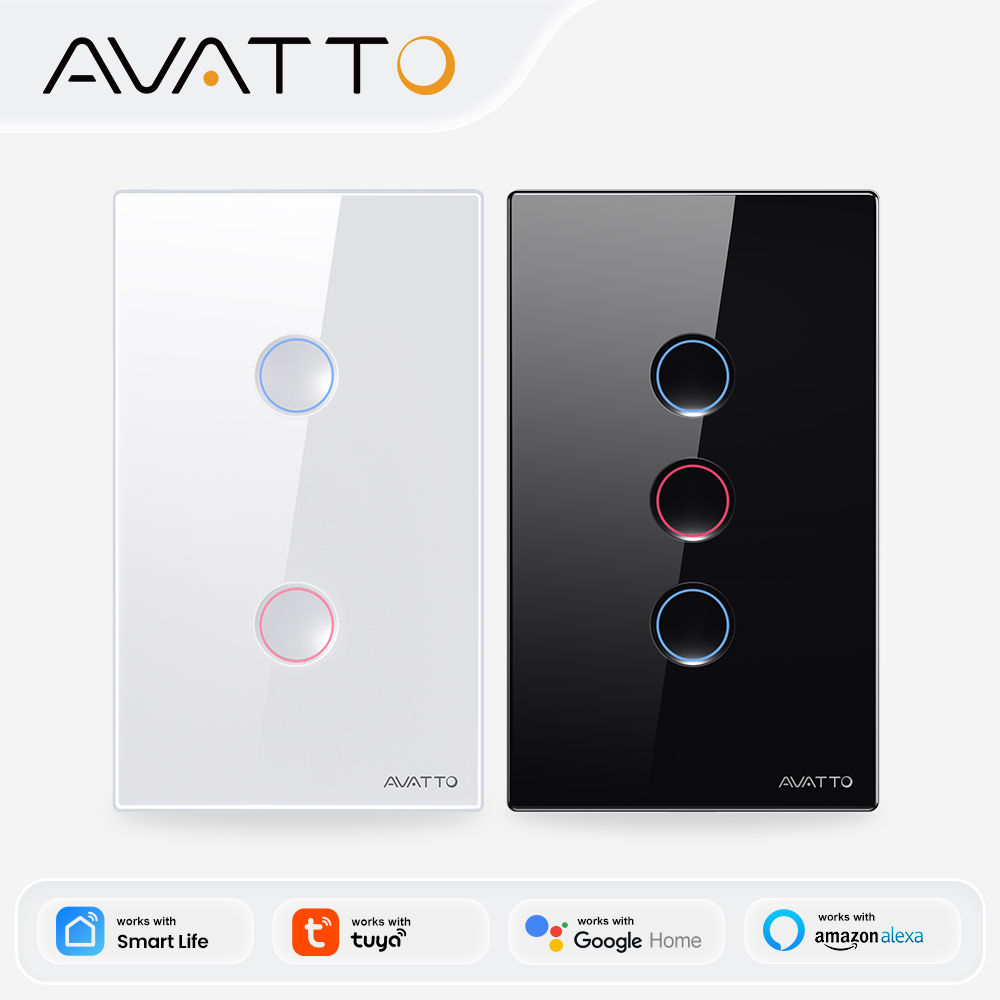Smart Home Alexa - AVATTO 1/2/3/4 Gang ZigBee Akıllı Işık
