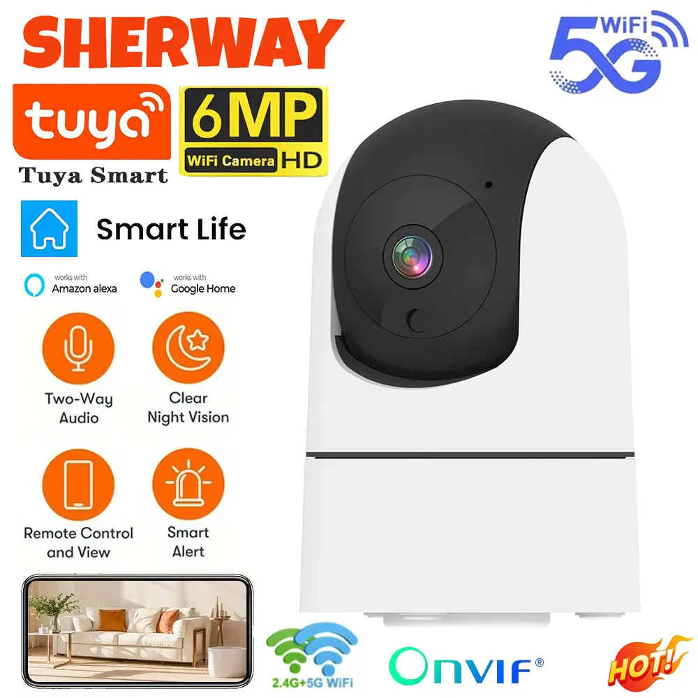 Smart Home Battery Camera Ezviz - Tuya 5G WiFi IP Kamera Kapalı