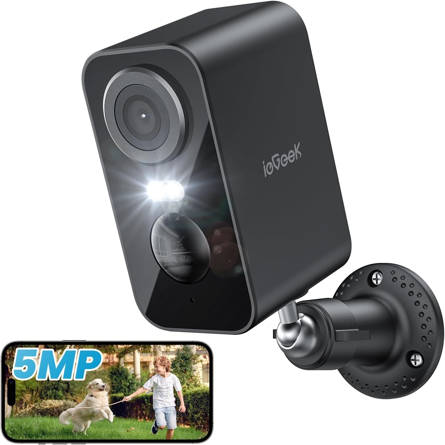 Smart Home Battery Camera Ezviz - IeGeek 5MP WiFi Dış Mekan Gözetleme