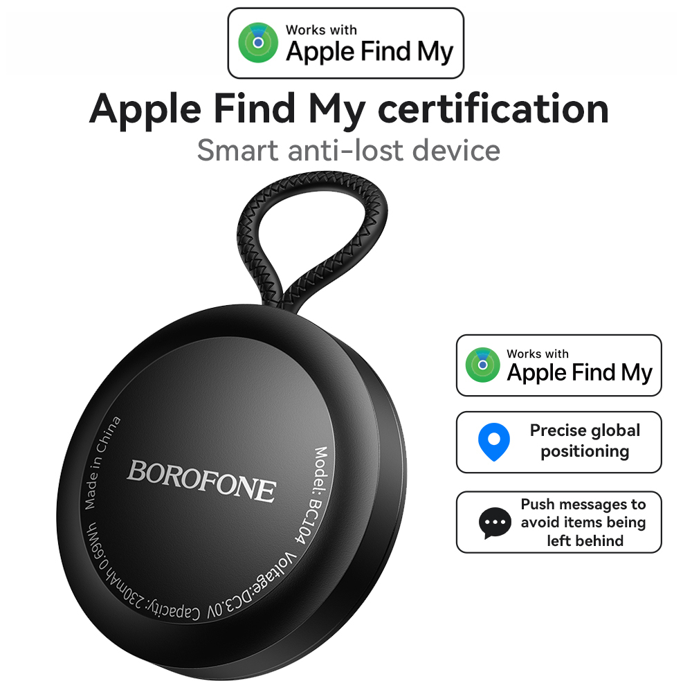 Smart Home Hub Matter - BOROFONE BC104 AirTag Bluetooth İzleyici Anahtarlar,