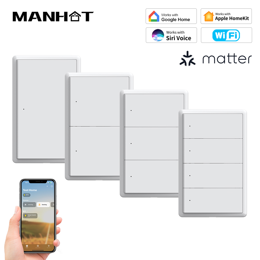 Smart Home App - MANHOT Homekit WiFi Akıllı Anahtar Nötr