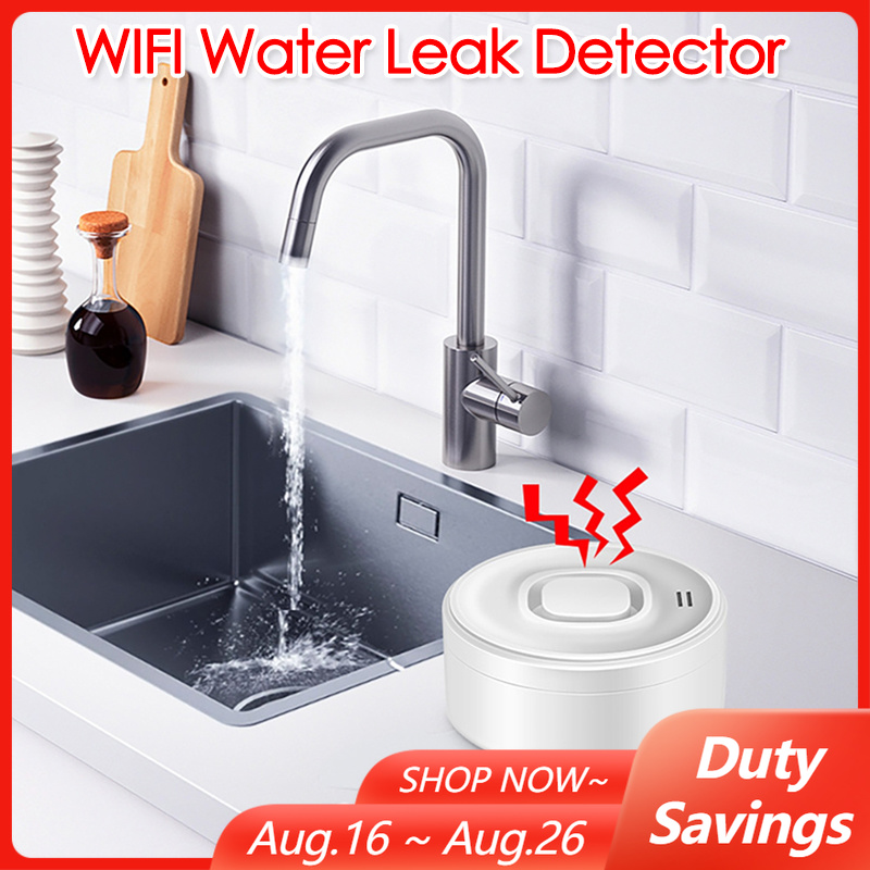 Wifi Water Sensor - Akıllı WIFI Su Kaçağı Dedektörü 100dB
