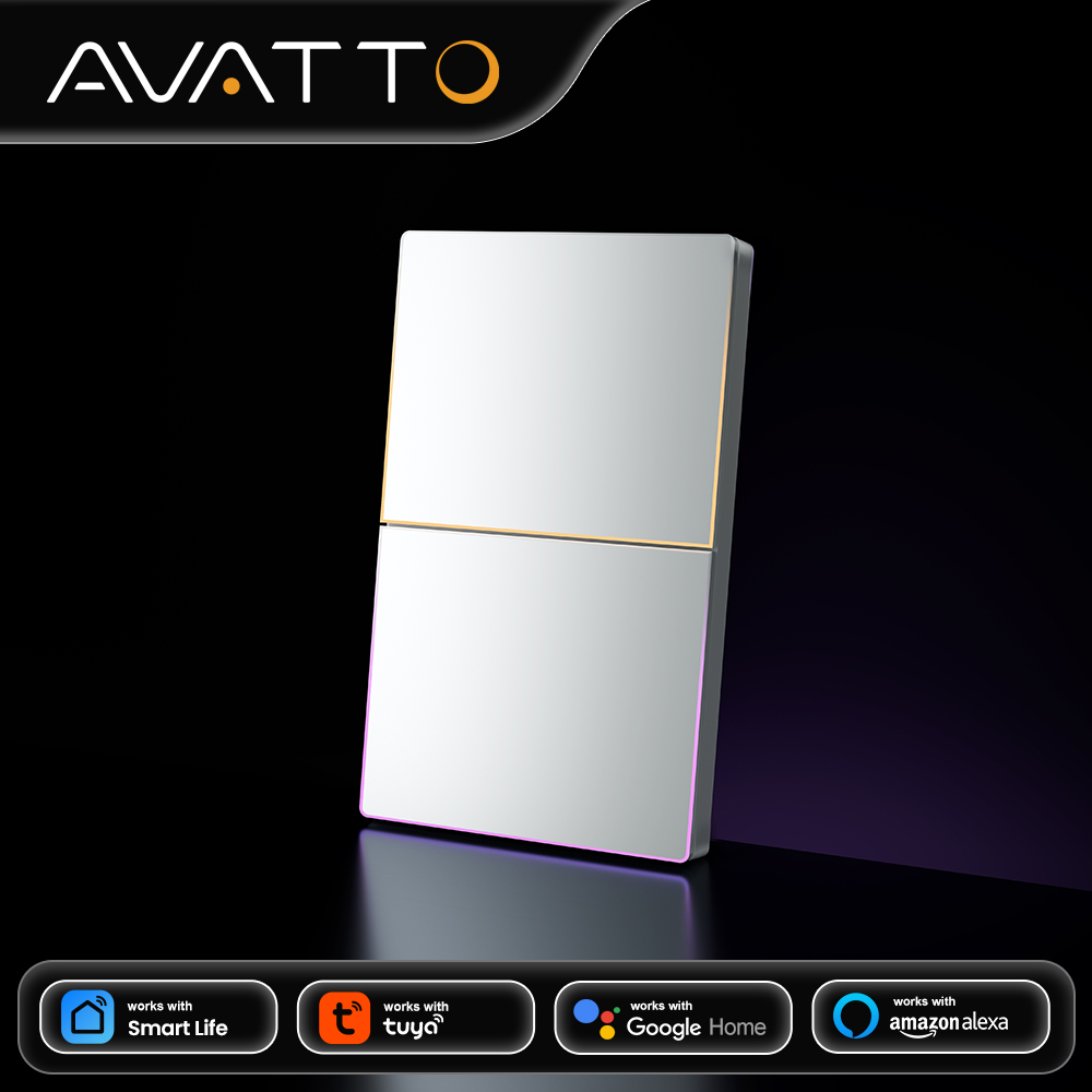 Smart Home Alexa - AVATTO 1/2/3/4 Düğmeli WiFi Akıllı Işık