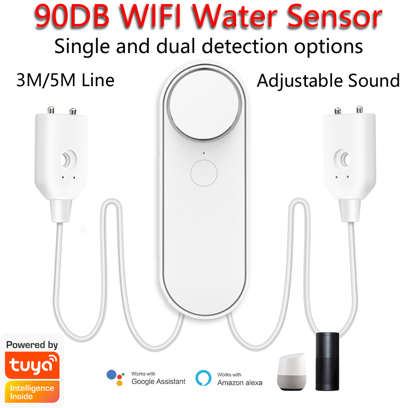 Wifi Water Sensor - 3M/5M WiFi Su Kaçak Dedektörü 90DB