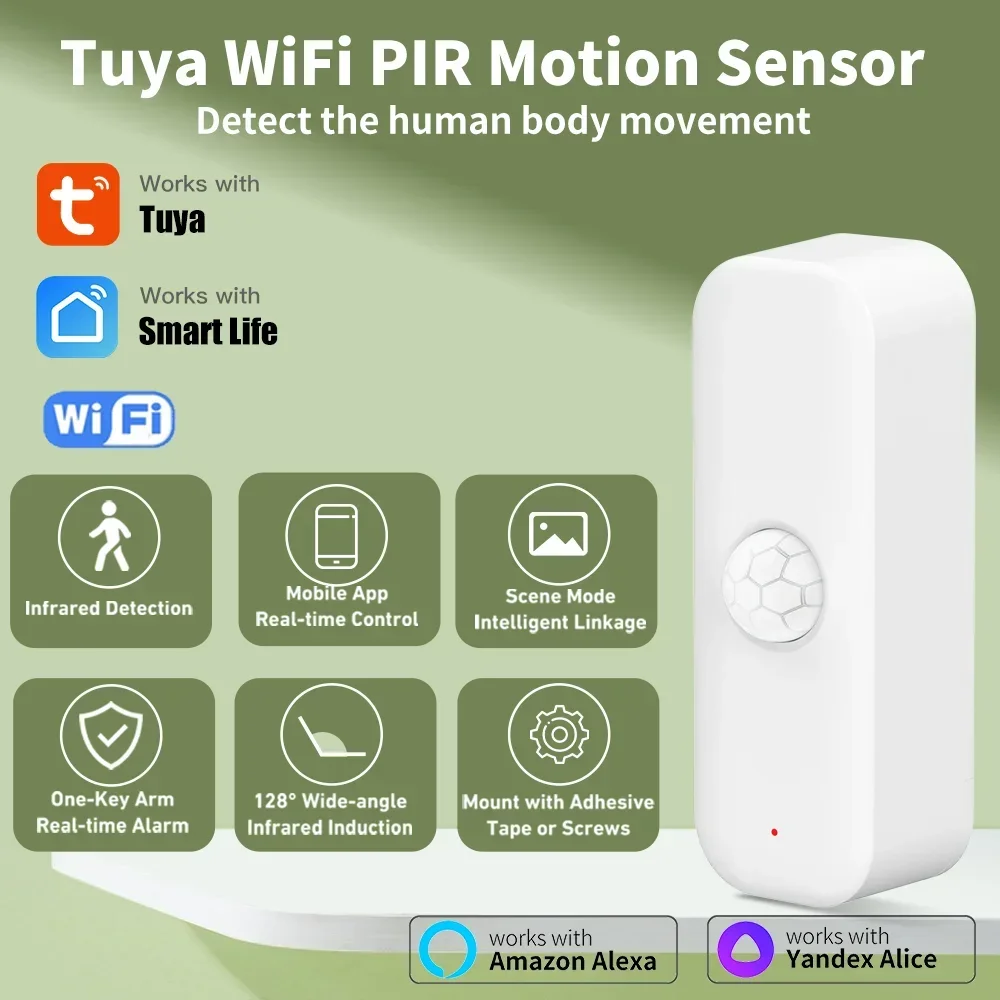 Smart Home Ikea - Tuya WiFI Hareket Sensörü PIR Akıllı
