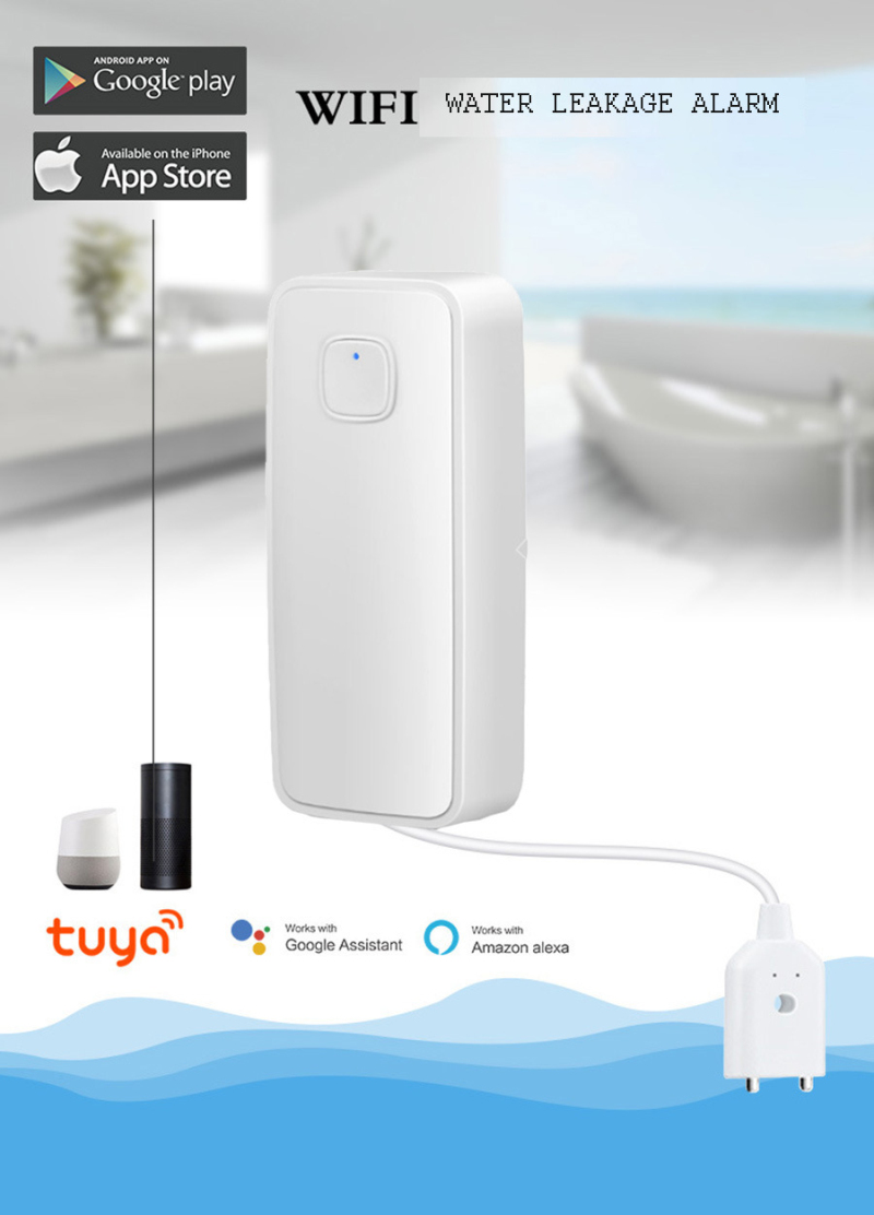 Su Alarm sensörü WiFi su kaçağ - Wifi Water Sensor incelemesi ve fiyatı