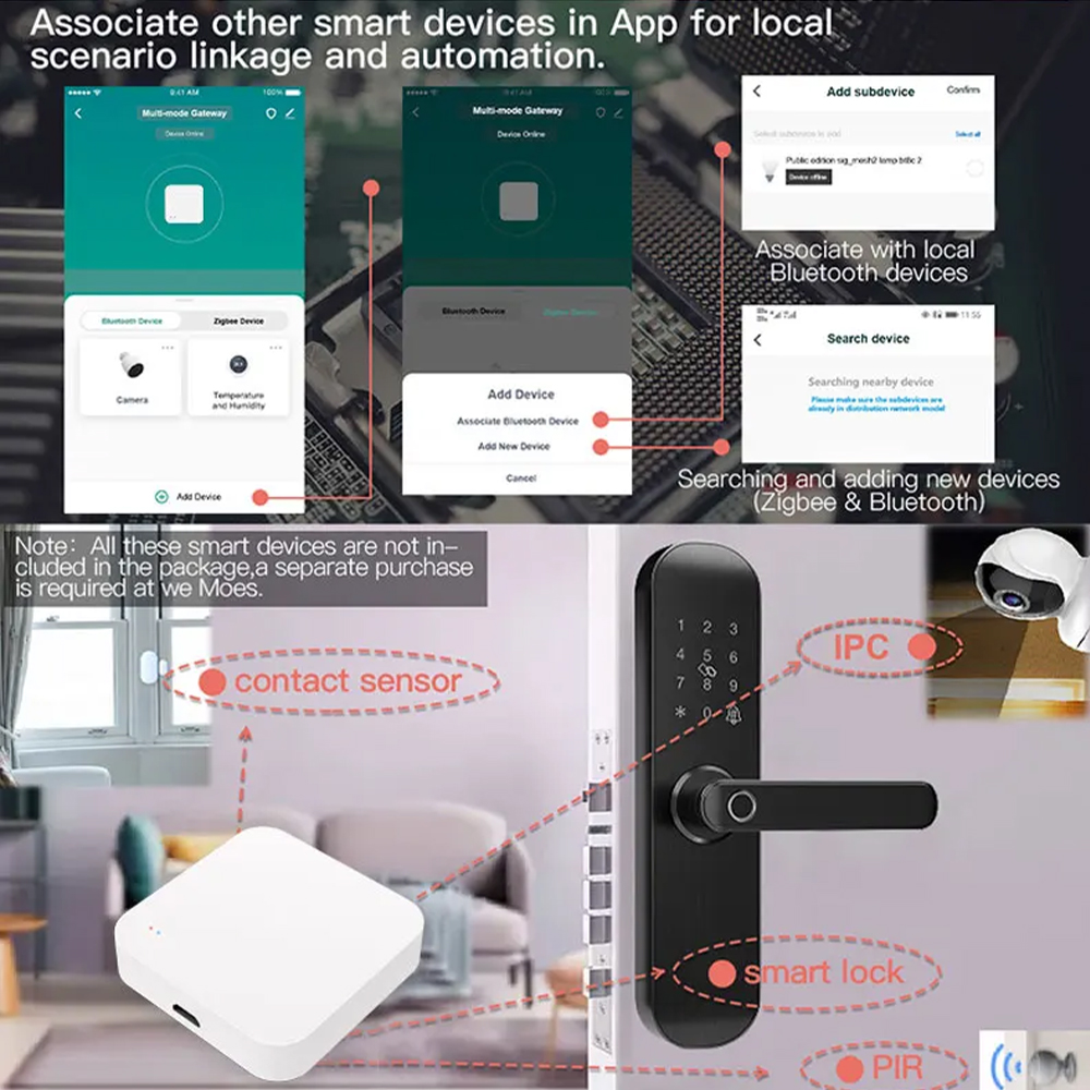 Tuya Zigbee Bluetooth Çok Modl - Smart Home Hub Matter incelemesi ve fiyatı
