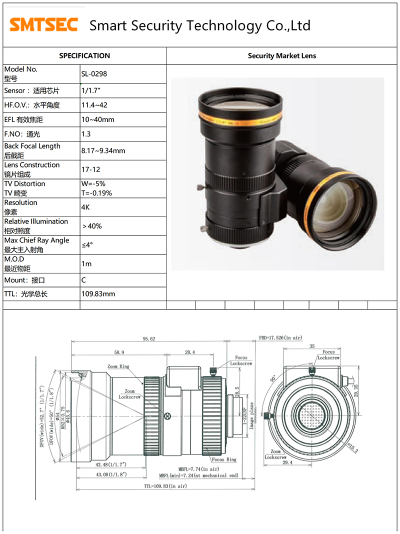 10-40mm 4x Manuel Zoom 8MP 4K  - Security Ip Camera incelemesi ve fiyatı