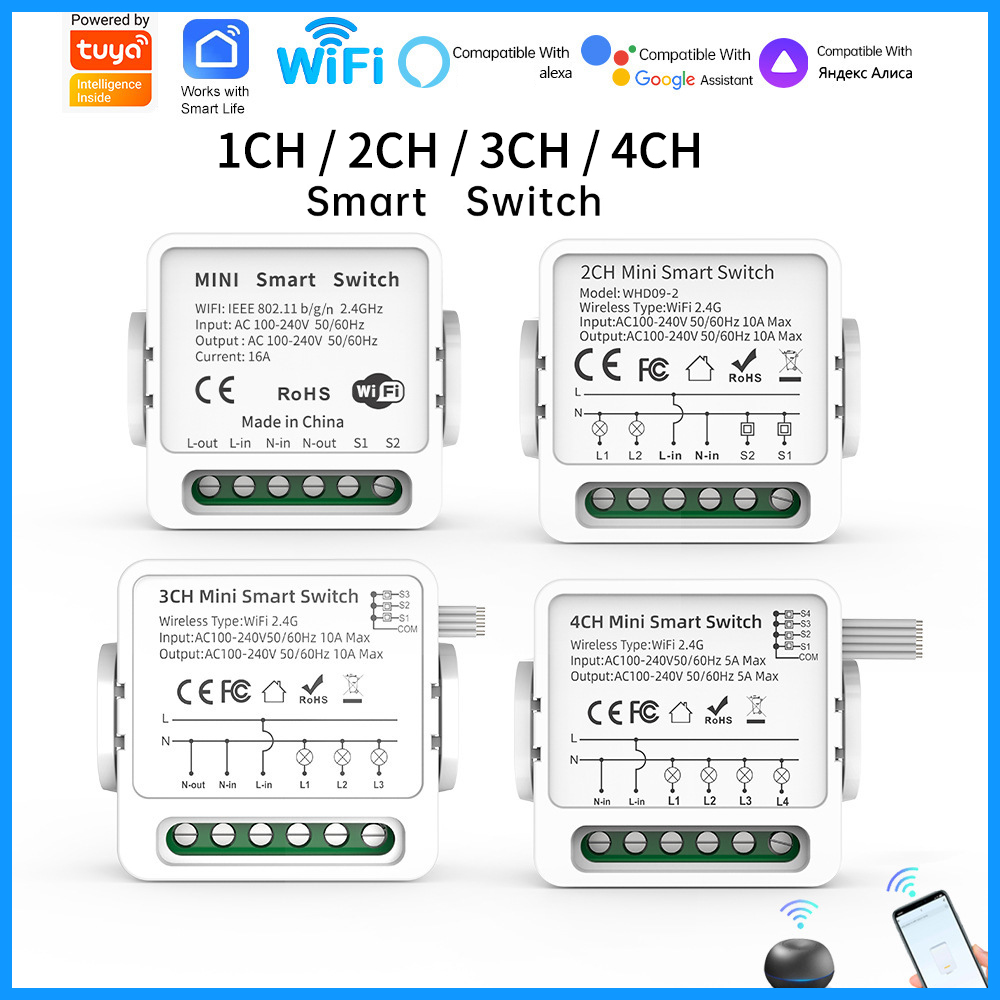 Tuya WiFi Akıllı Anahtar 1/2/3 - Smart Home Ikea incelemesi ve fiyatı