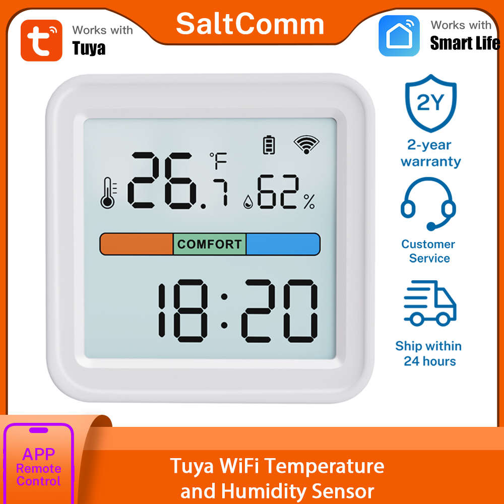 Tuya Yeni WiFi Sıcaklık Nem Se - Smart Home Alexa incelemesi ve fiyatı