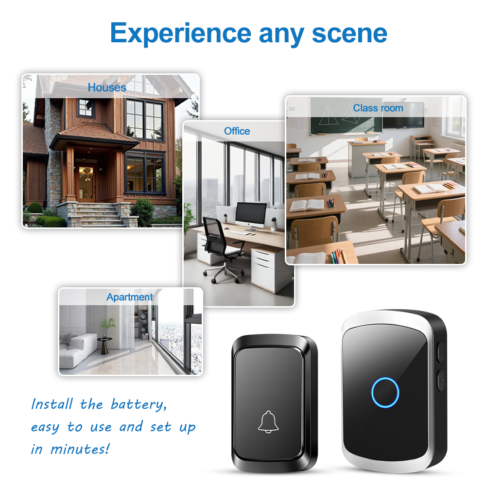Akıllı Kablosuz Kapı Zili Kapı - Smart Home Theater incelemesi ve fiyatı