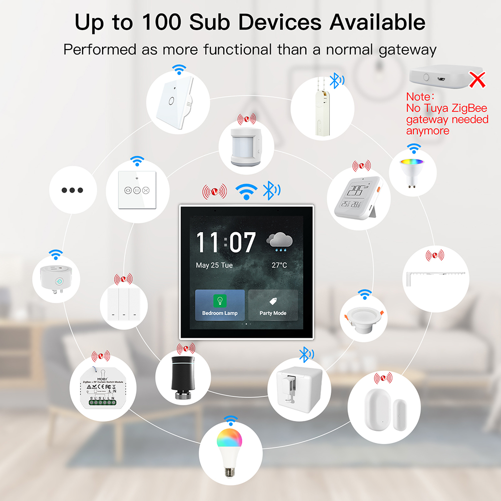 ljc 2026new Tuya 4 İnç Çok Fon - Smart Home Alexa incelemesi ve fiyatı