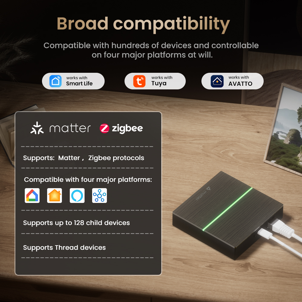AVATTO Matter Akıllı Kablolu A - Smart Home Hub Matter incelemesi ve fiyatı