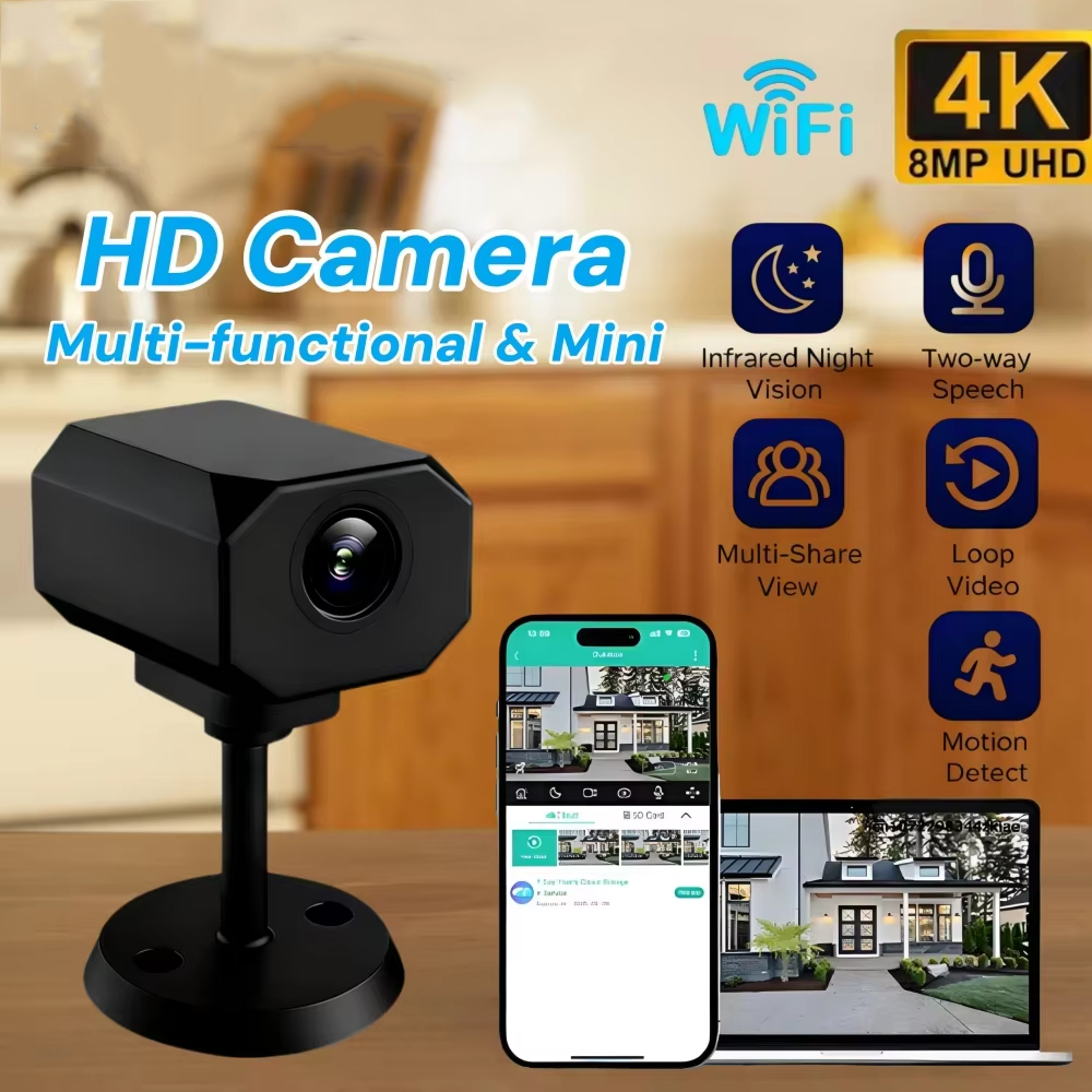 Ev İçin 4K HD WiFi Güvenlik Ka - Smart Home App incelemesi ve fiyatı