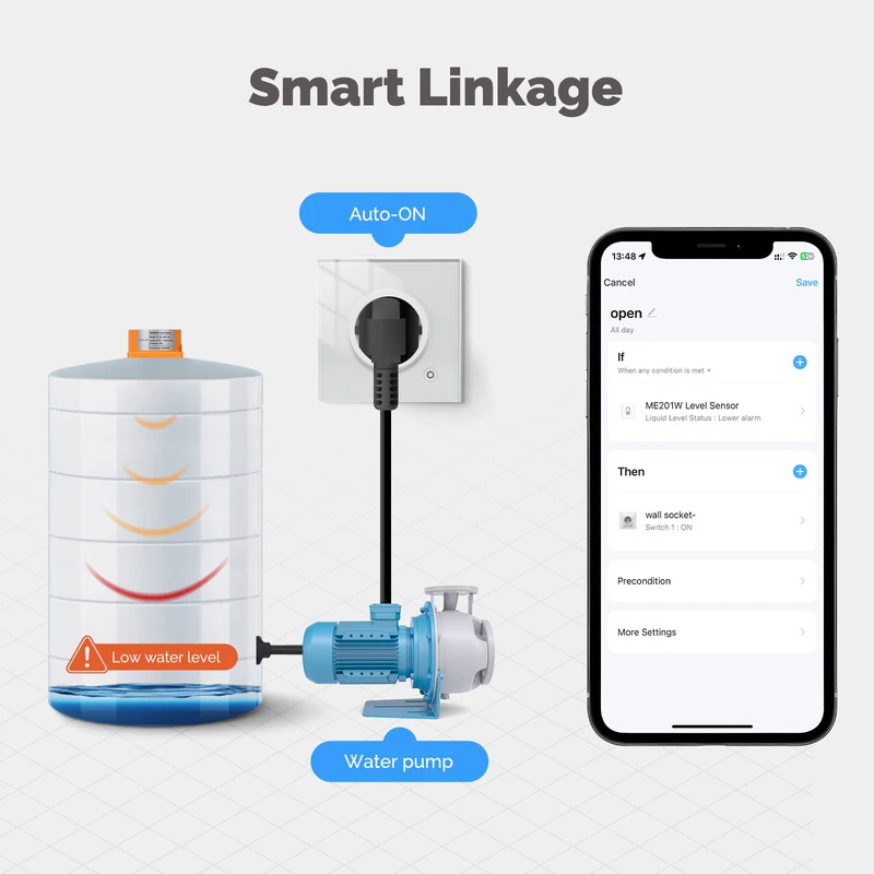 MOES Tuya WiFi/ZigBee Akıllı S - Wifi Water Sensor incelemesi ve fiyatı