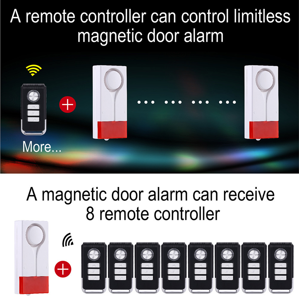 Hırsızlığa Karşı Alarm 110db Y - Wireless Door Sensor incelemesi ve fiyatı