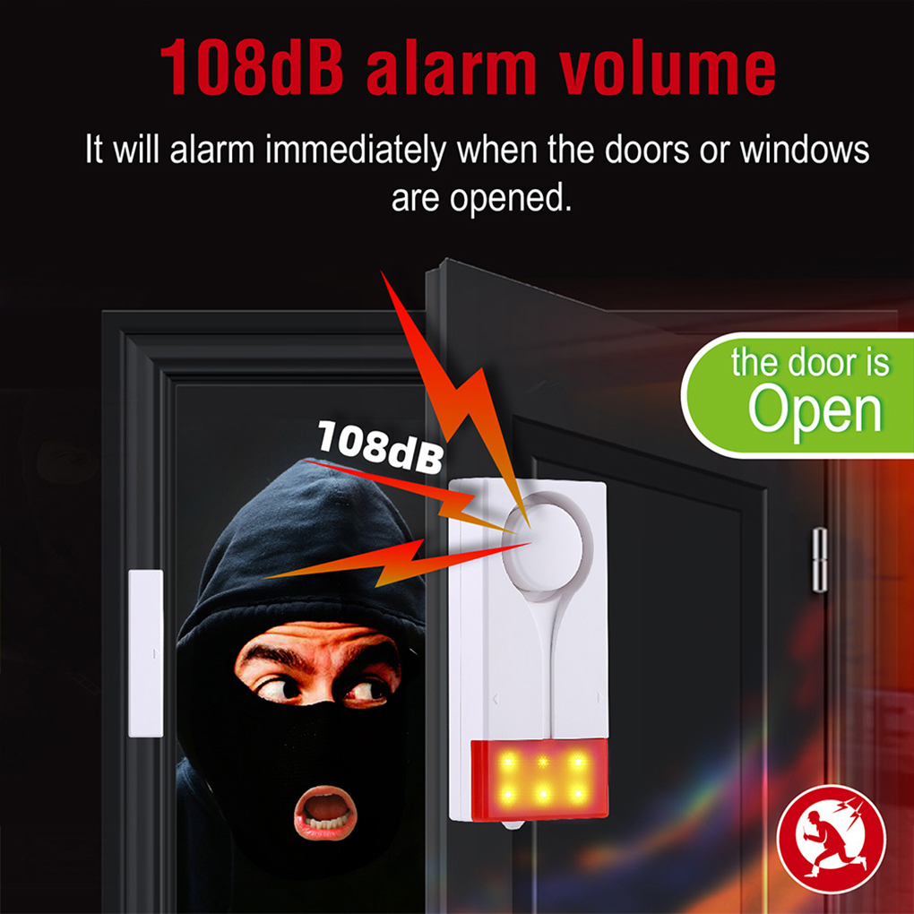 Hırsızlığa Karşı Alarm 110db Y - Wireless Door Sensor incelemesi ve fiyatı
