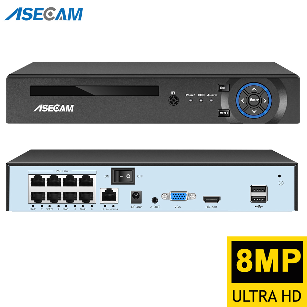 Süper 8MP POE NVR Video Kayded - Security Ip Camera incelemesi ve fiyatı