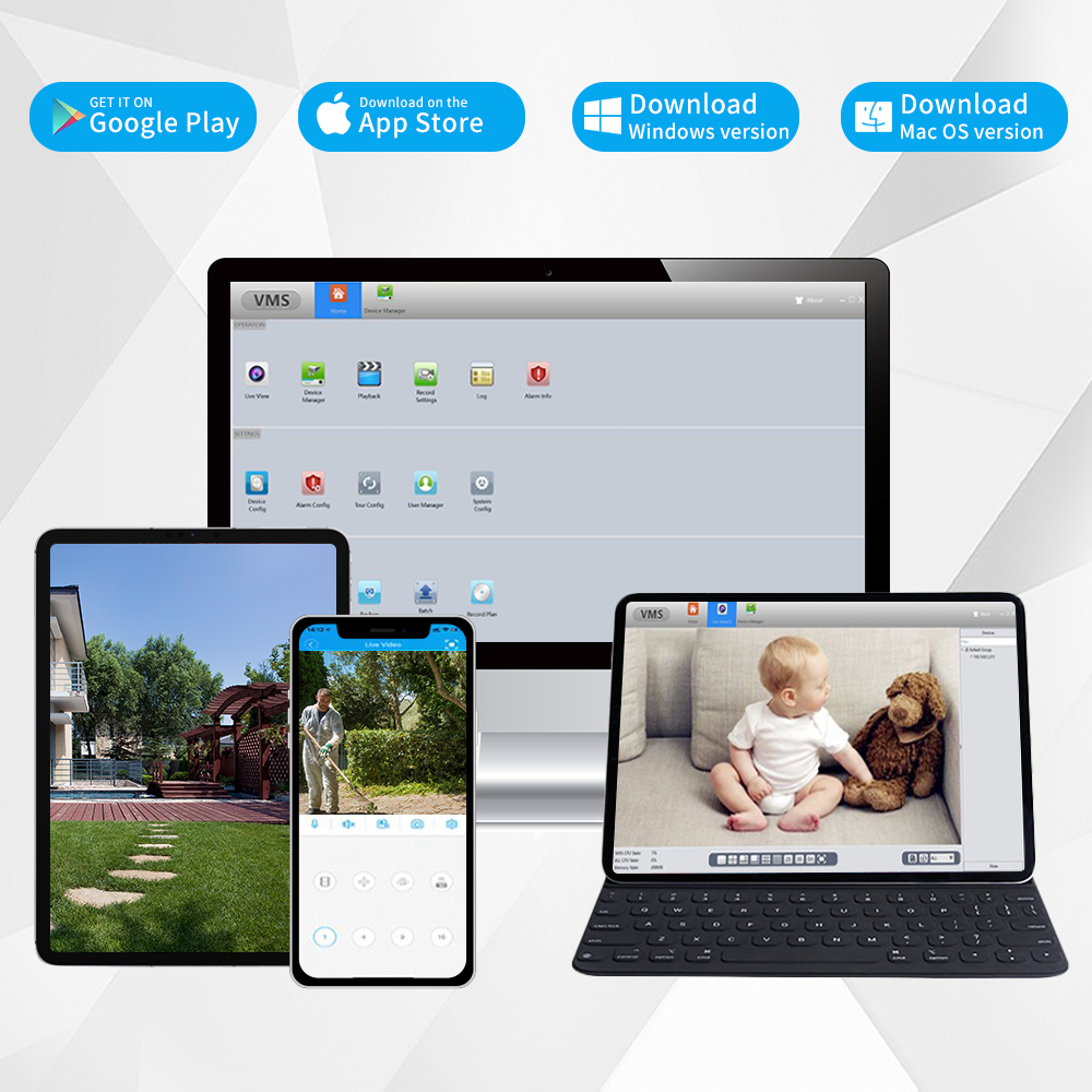 Süper 8MP POE NVR Video Kayded - Security Ip Camera incelemesi ve fiyatı