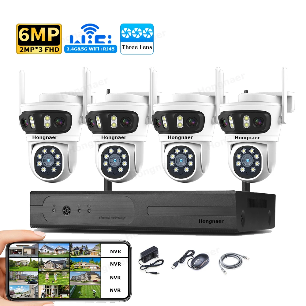 2026 Hongnaer 6MP 4 Kanallı 3  - Security Ip Camera incelemesi ve fiyatı