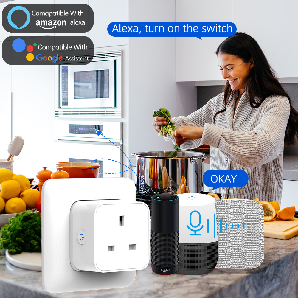 Tuya Akıllı Priz 16A/20A WiFi  - Smart Home Features incelemesi ve fiyatı