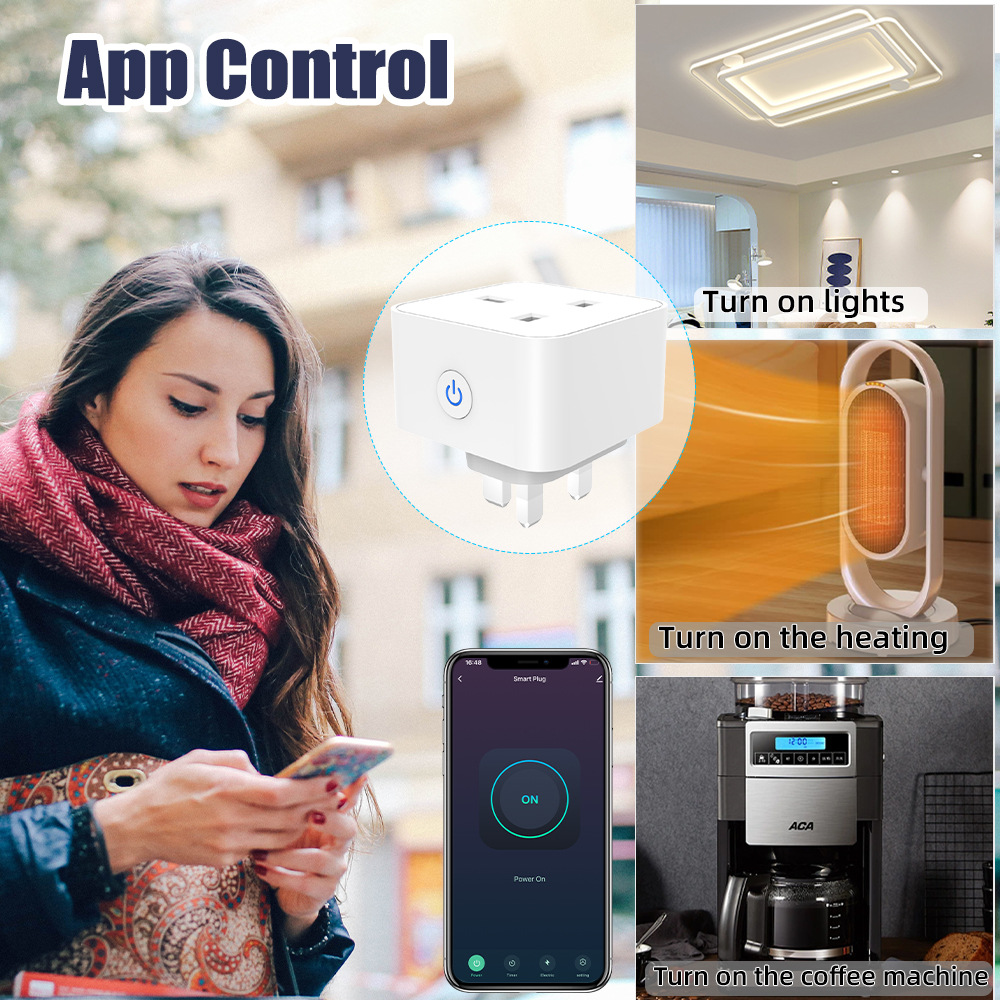 Tuya Akıllı Priz 16A/20A WiFi  - Smart Home Features incelemesi ve fiyatı