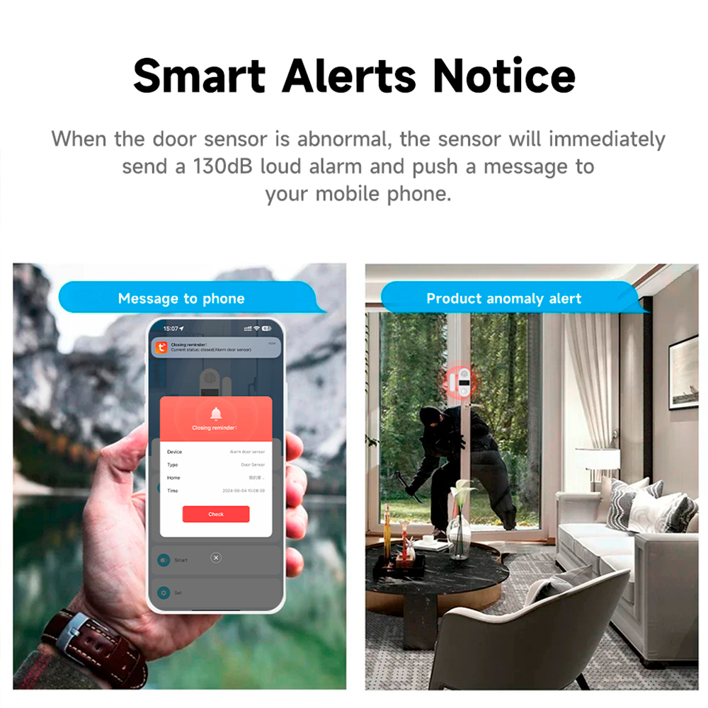 Tuya Zigbee Kablosuz Kapı Penc - Wireless Door Sensor incelemesi ve fiyatı