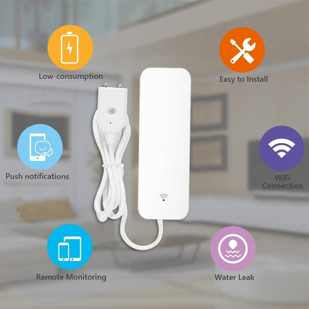 Tuya WiFi Su Kaçak Sensörü, Su - Wifi Water Sensor incelemesi ve fiyatı