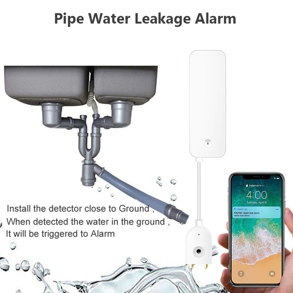 Tuya WiFi Su Kaçak Sensörü, Su - Wifi Water Sensor incelemesi ve fiyatı