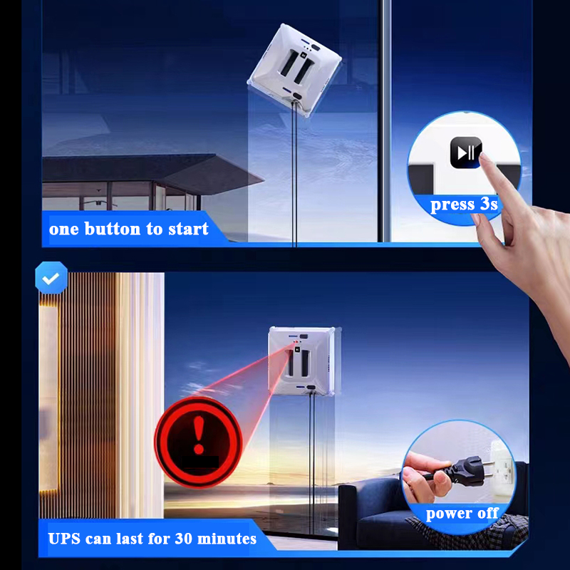 Püskürtücü ile Robot pencere t - Smart Home Utilities incelemesi ve fiyatı