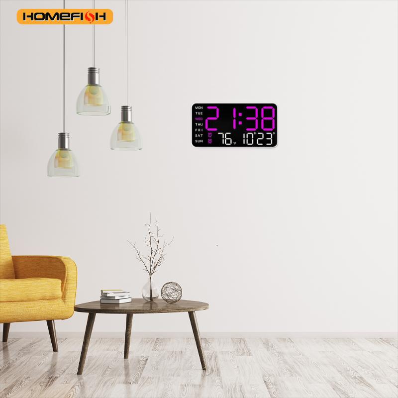 Dev Akıllı Dijital Duvar Saati - Smart Home Utilities incelemesi ve fiyatı