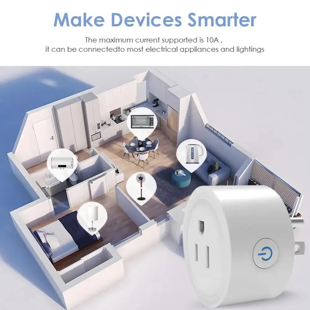 Tuya Akıllı Wifi Fişi ABD Stan - Smart Home Utilities incelemesi ve fiyatı