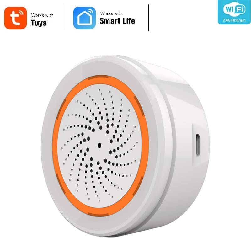 Akıllı Siren Alarmı Tuya Zigbe - Smart Home Theater incelemesi ve fiyatı