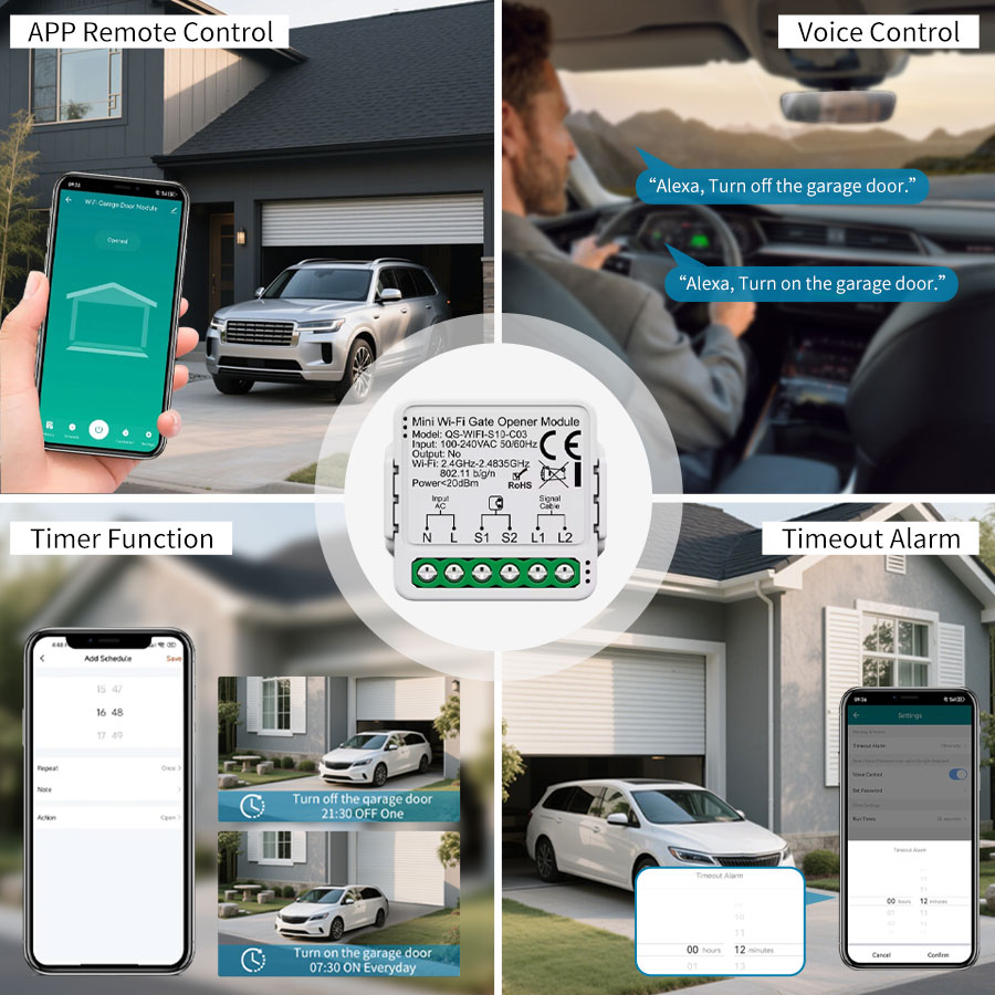 Tuya Akıllı WiFi veya Zigbee G - Wireless Door Sensor incelemesi ve fiyatı