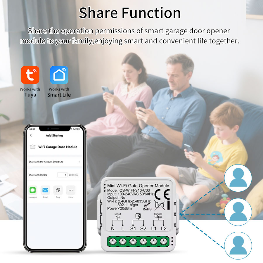 Tuya Akıllı WiFi veya Zigbee G - Wireless Door Sensor incelemesi ve fiyatı